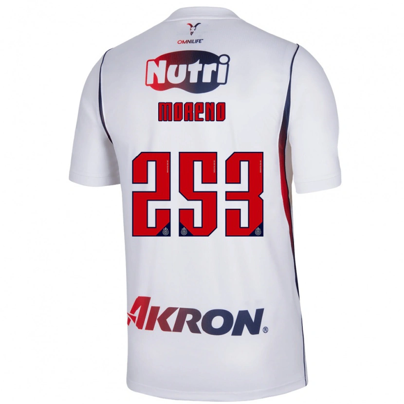 Danxen Homem Camisola Leonel Moreno #253 Branco Azul Marinho Vermelho Alternativa 2026/27 Camisa Brasil