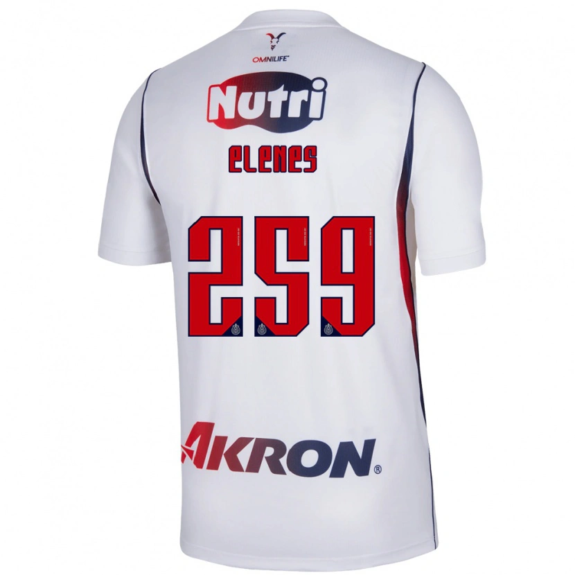 Danxen Homem Camisola José Elenes #259 Branco Azul Marinho Vermelho Alternativa 2026/27 Camisa Brasil