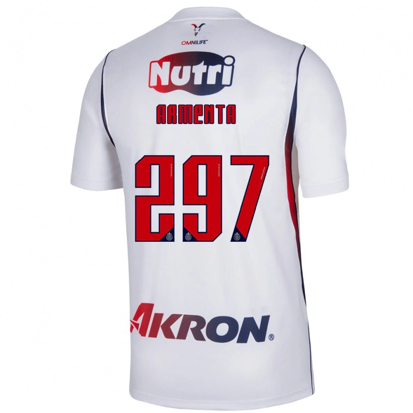 Danxen Homem Camisola Deibith Armenta #297 Branco Azul Marinho Vermelho Alternativa 2026/27 Camisa Brasil