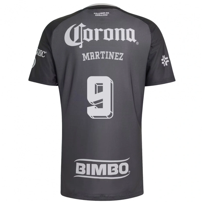 Danxen Homem Camisola Katty Martinez #9 Cinza Branco Preto Alternativa 2026/27 Camisa Brasil