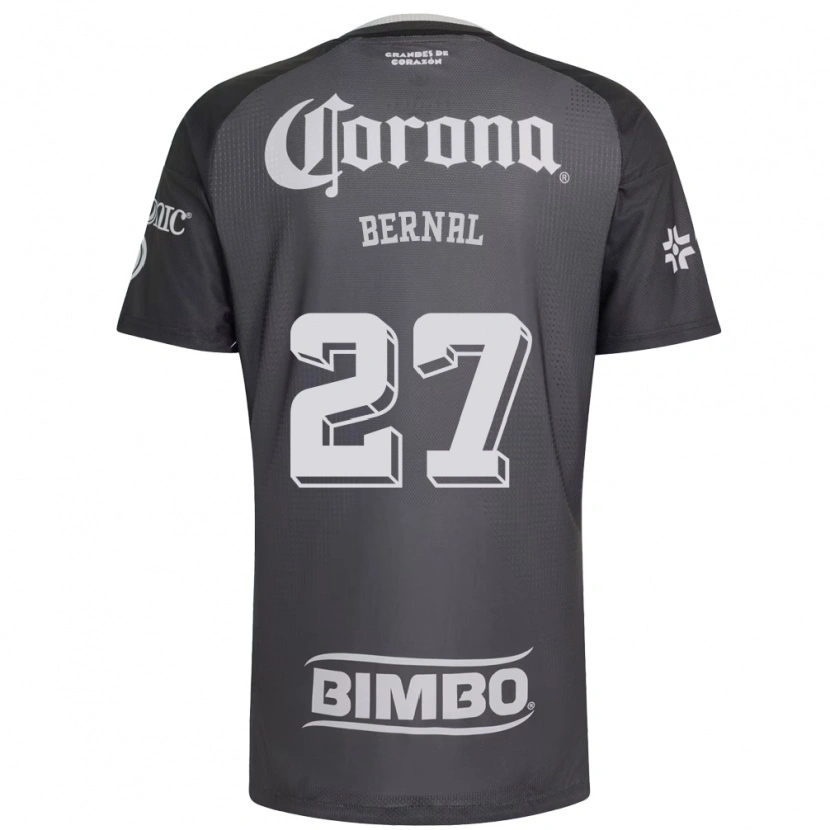 Danxen Homem Camisola Mayra Pelayo Bernal #27 Cinza Branco Preto Alternativa 2026/27 Camisa Brasil
