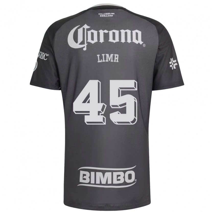 Danxen Homem Camisola Vinícius Moreira De Lima #45 Cinza Branco Preto Alternativa 2026/27 Camisa Brasil