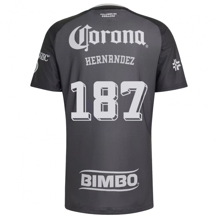 Danxen Homem Camisola Miguel Hernández #187 Cinza Branco Preto Alternativa 2026/27 Camisa Brasil