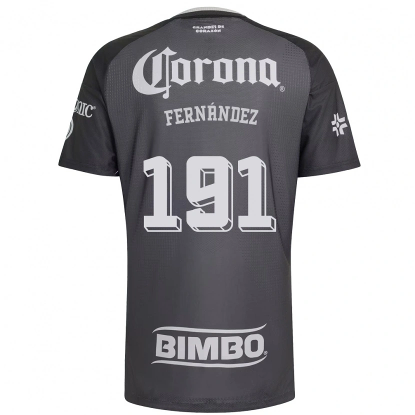 Danxen Homem Camisola Adrián Fernández #191 Cinza Branco Preto Alternativa 2026/27 Camisa Brasil