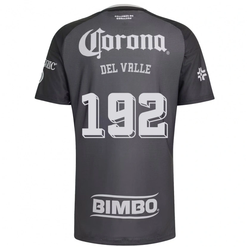 Danxen Homem Camisola Yonathan Del Valle #192 Cinza Branco Preto Alternativa 2026/27 Camisa Brasil