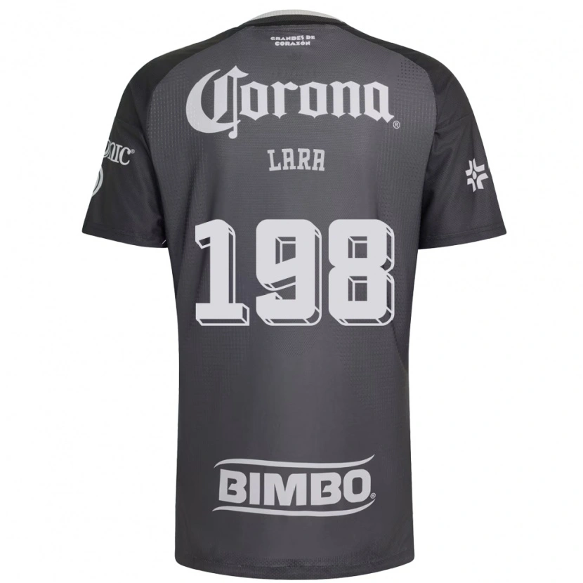 Danxen Homem Camisola Guadalupe Lara #198 Cinza Branco Preto Alternativa 2026/27 Camisa Brasil