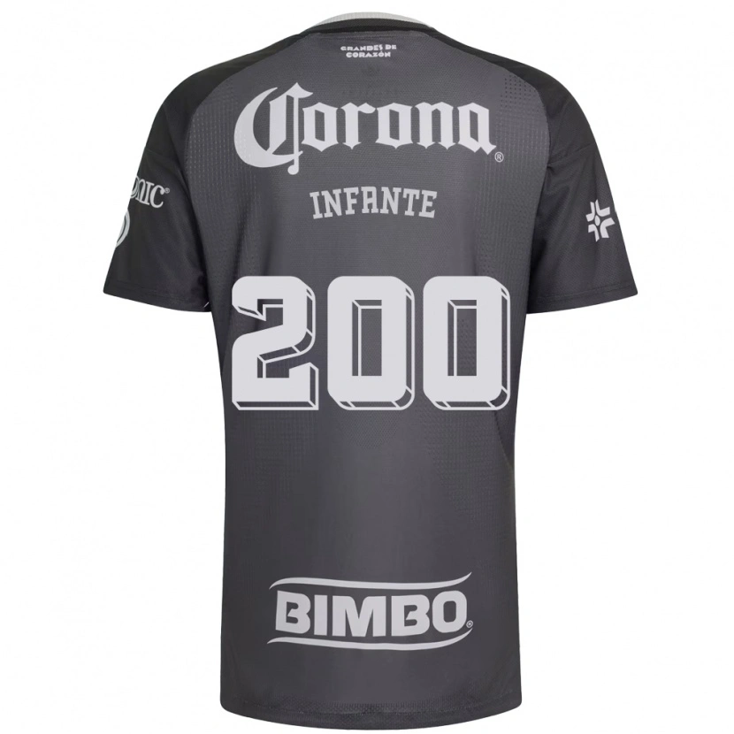 Danxen Homem Camisola Armando Infante #200 Cinza Branco Preto Alternativa 2026/27 Camisa Brasil