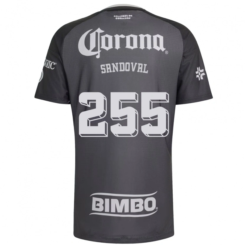 Danxen Homem Camisola Edson Sandoval #255 Cinza Branco Preto Alternativa 2026/27 Camisa Brasil