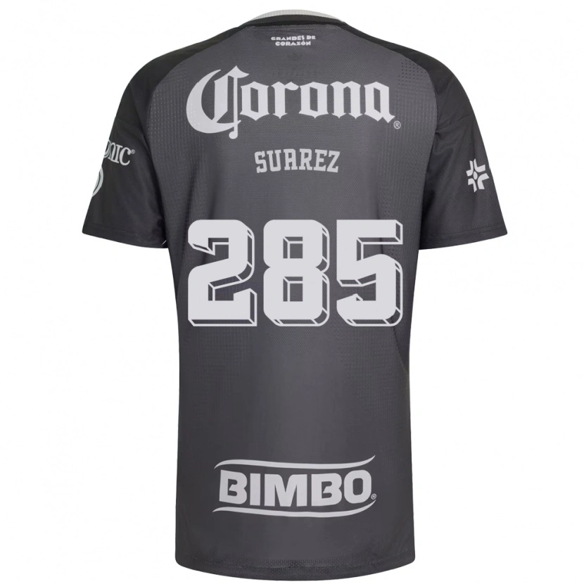 Danxen Homem Camisola Irwin Suárez #285 Cinza Branco Preto Alternativa 2026/27 Camisa Brasil