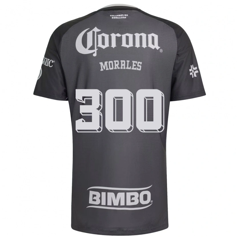 Danxen Homem Camisola Jareth Morales #300 Cinza Branco Preto Alternativa 2026/27 Camisa Brasil