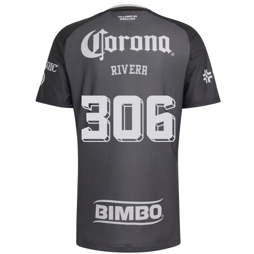 Danxen Homem Camisola Miguel Rivera #306 Cinza Branco Preto Alternativa 2026/27 Camisa Brasil