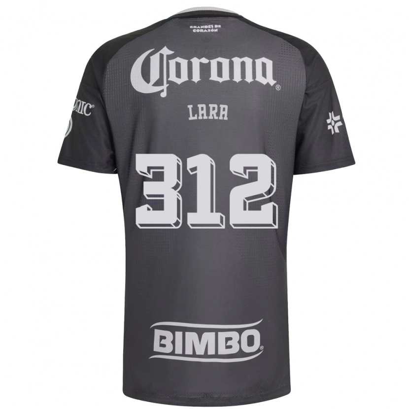 Danxen Homem Camisola Diego Lara #312 Cinza Branco Preto Alternativa 2026/27 Camisa Brasil