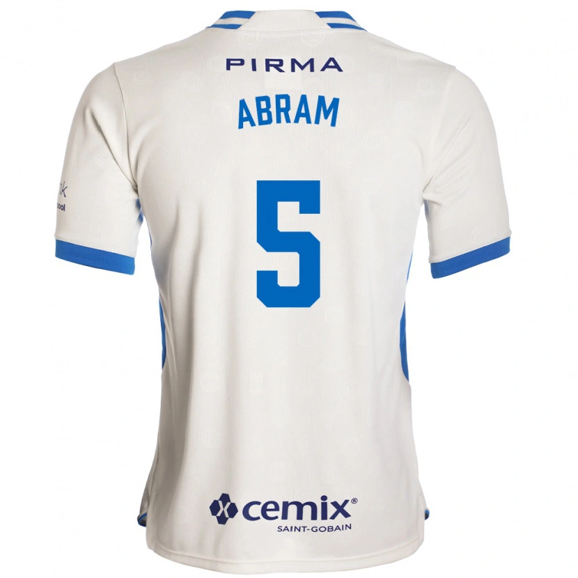 Danxen Homem Camisola Luis Abram #5 Branco Azul Vermelho Alternativa 2026/27 Camisa Brasil