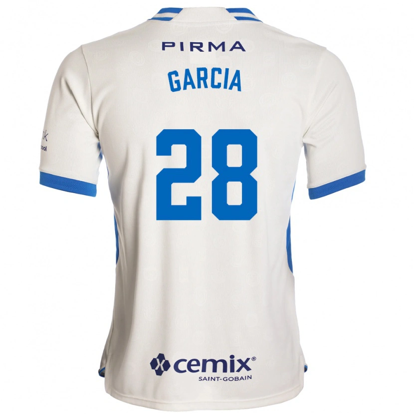 Danxen Homem Camisola Ana Garcia #28 Branco Azul Vermelho Alternativa 2026/27 Camisa Brasil