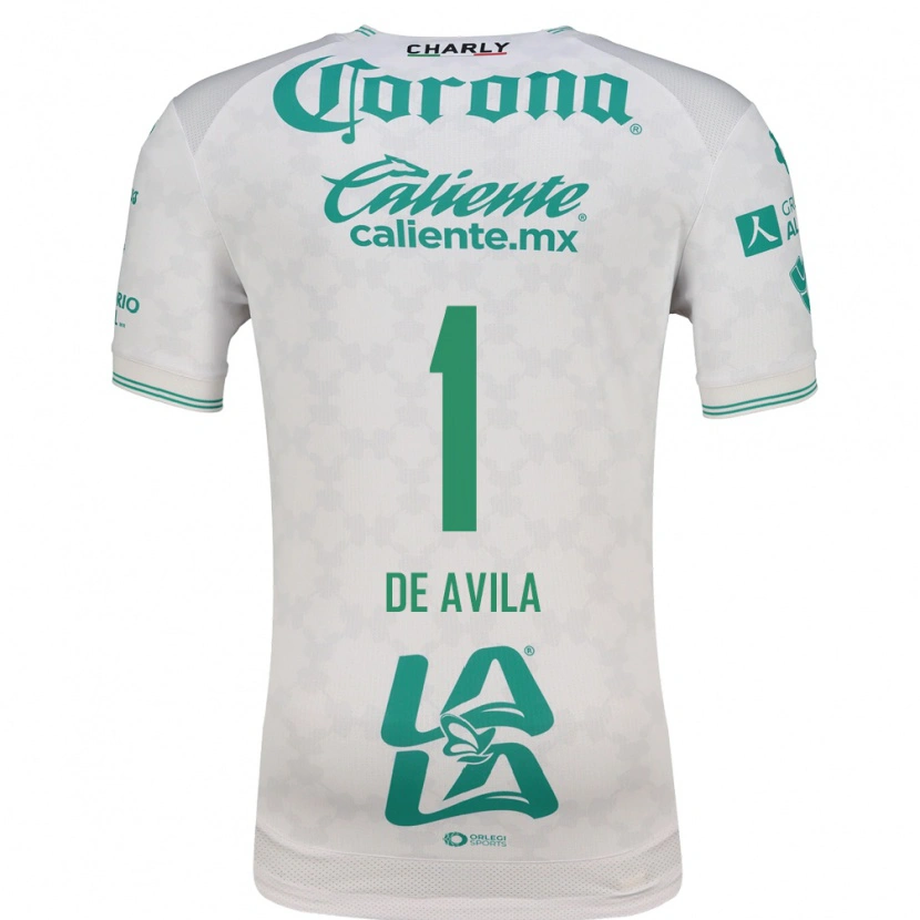 Danxen Homem Camisola Hannia De Avila #1 Verde Claro Branco Alternativa 2026/27 Camisa Brasil