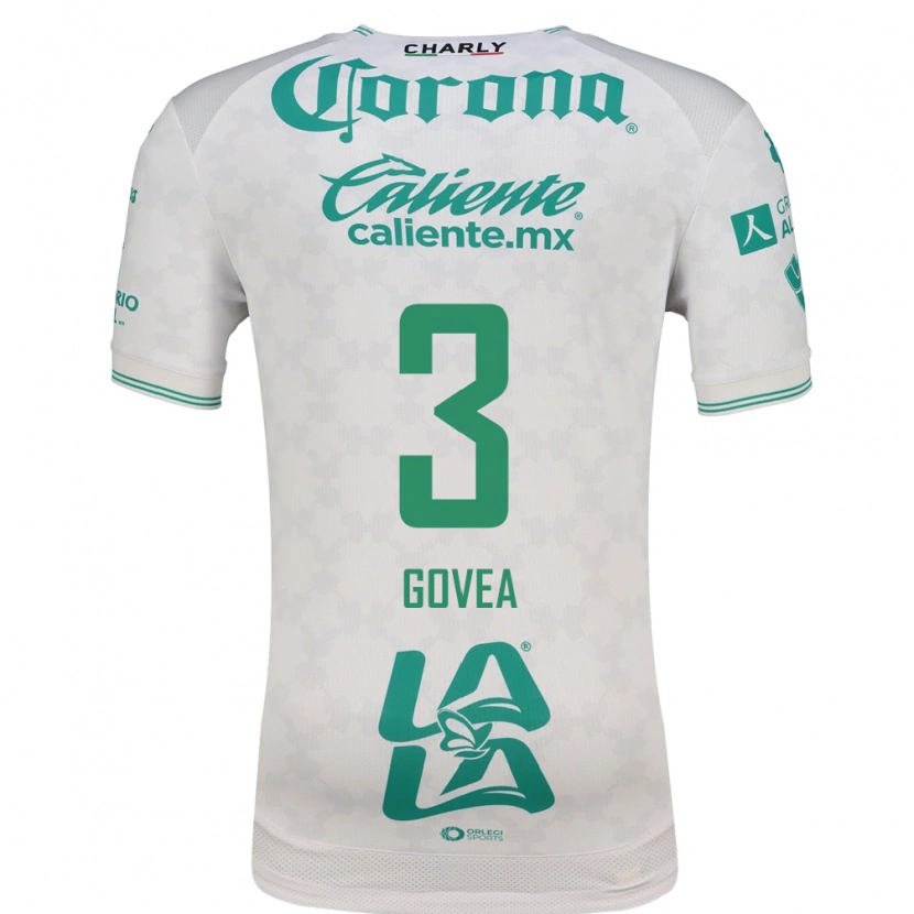Danxen Homem Camisola Ismael Govea #3 Verde Claro Branco Alternativa 2026/27 Camisa Brasil