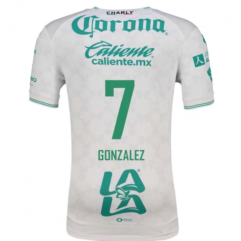Danxen Homem Camisola Diego González #7 Verde Claro Branco Alternativa 2026/27 Camisa Brasil