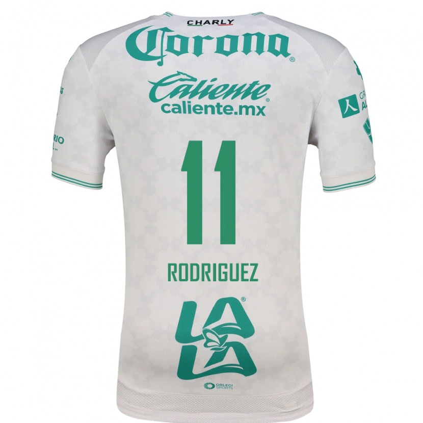 Danxen Homem Camisola Cynthia Rodríguez #11 Verde Claro Branco Alternativa 2026/27 Camisa Brasil