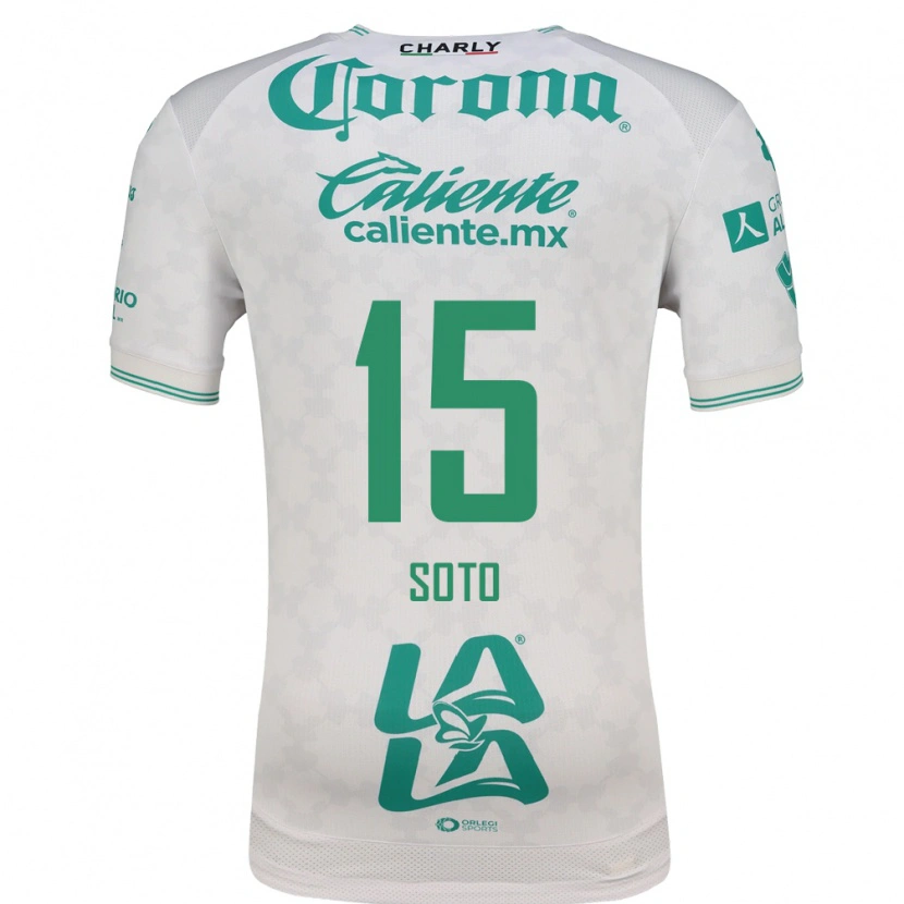 Danxen Homem Camisola Stephanie Soto #15 Verde Claro Branco Alternativa 2026/27 Camisa Brasil