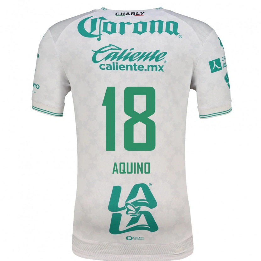 Danxen Homem Camisola Pedro Aquino #18 Verde Claro Branco Alternativa 2026/27 Camisa Brasil