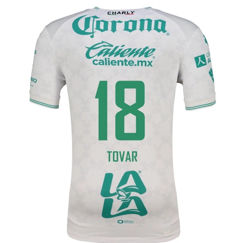 Danxen Homem Camisola Arlett Tovar #18 Verde Claro Branco Alternativa 2026/27 Camisa Brasil