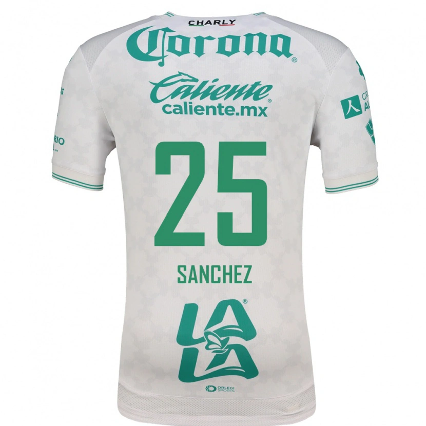 Danxen Homem Camisola Felipe Sánchez #25 Verde Claro Branco Alternativa 2026/27 Camisa Brasil