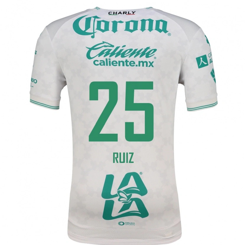 Danxen Homem Camisola Michel Ruiz #25 Verde Claro Branco Alternativa 2026/27 Camisa Brasil