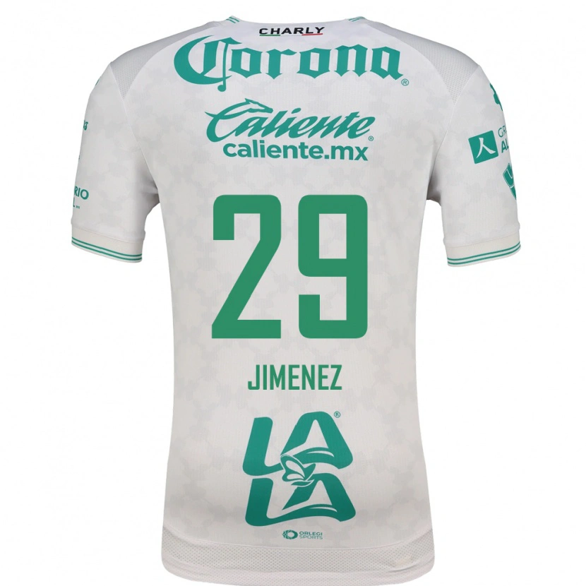 Danxen Homem Camisola Tahiel Jiménez #29 Verde Claro Branco Alternativa 2026/27 Camisa Brasil