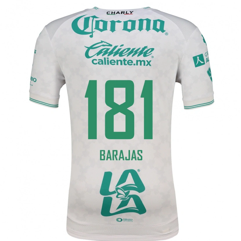 Danxen Homem Camisola Sergio Barajas #181 Verde Claro Branco Alternativa 2026/27 Camisa Brasil