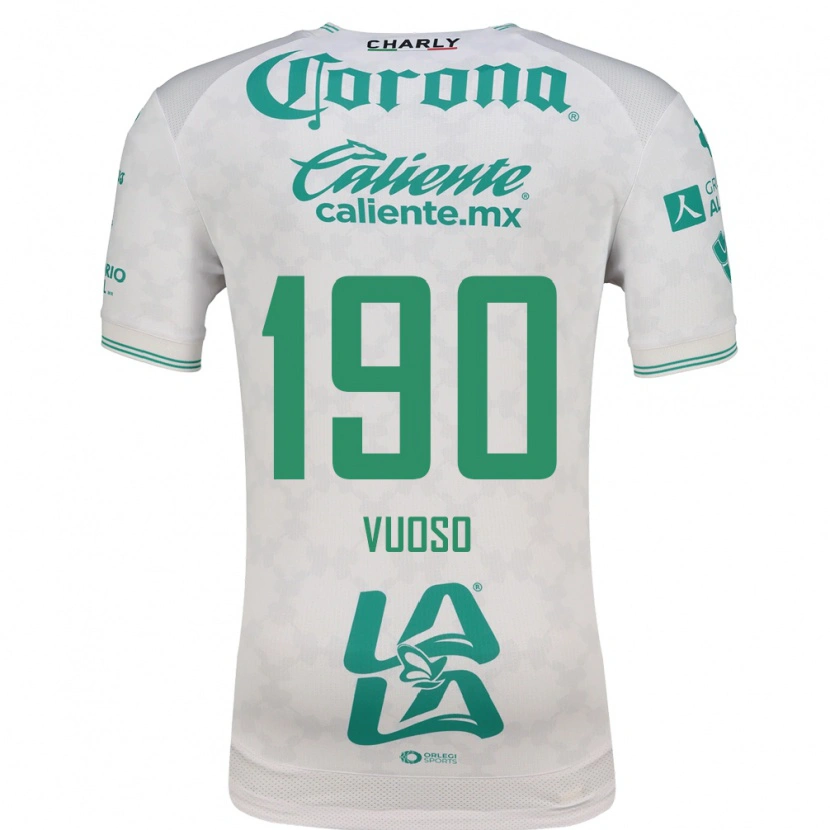 Danxen Homem Camisola Lucca Vuoso #190 Verde Claro Branco Alternativa 2026/27 Camisa Brasil