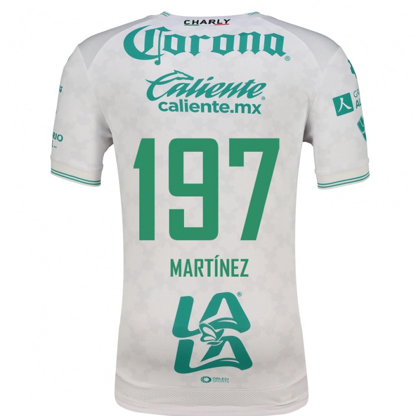 Danxen Homem Camisola André Martínez #197 Verde Claro Branco Alternativa 2026/27 Camisa Brasil