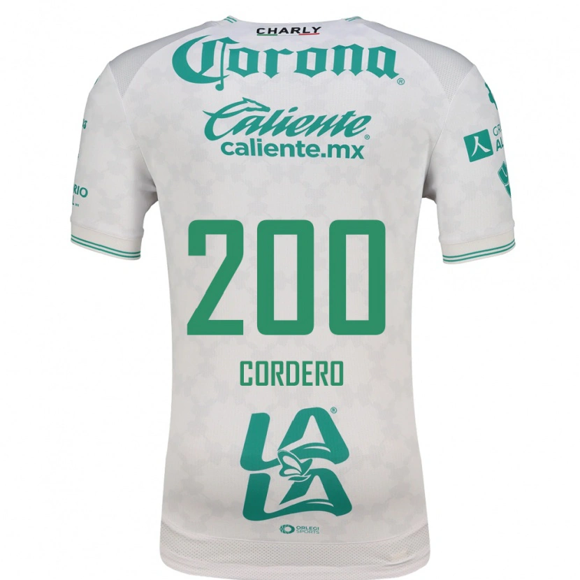 Danxen Homem Camisola Mario Cordero #200 Verde Claro Branco Alternativa 2026/27 Camisa Brasil
