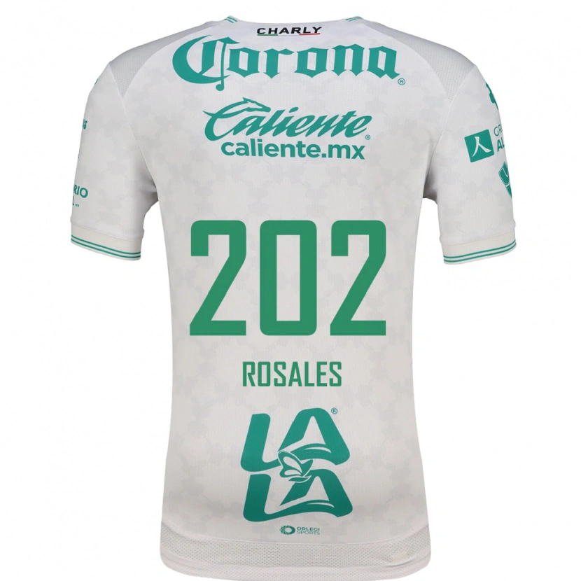Danxen Homem Camisola Luis Rosales #202 Verde Claro Branco Alternativa 2026/27 Camisa Brasil