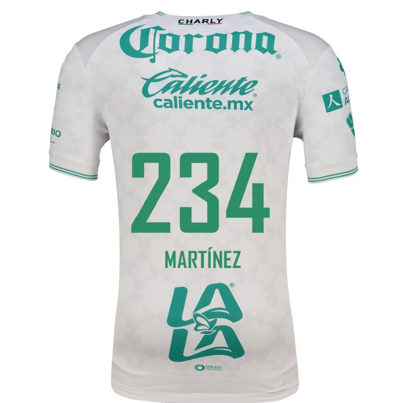 Danxen Homem Camisola Cristian Martínez #234 Verde Claro Branco Alternativa 2026/27 Camisa Brasil