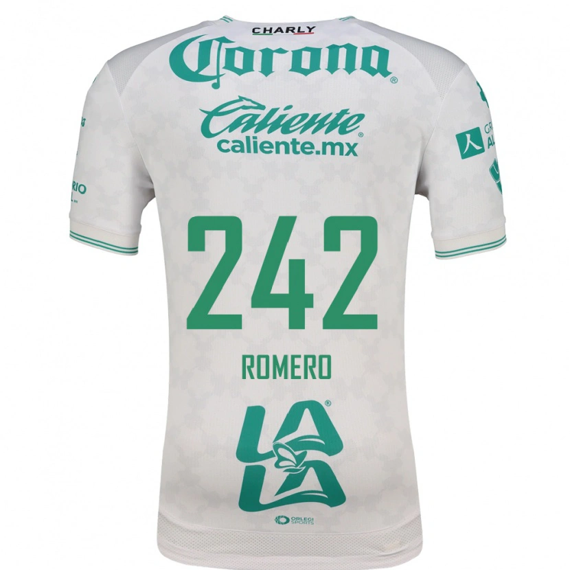 Danxen Homem Camisola Ángel Romero #242 Verde Claro Branco Alternativa 2026/27 Camisa Brasil
