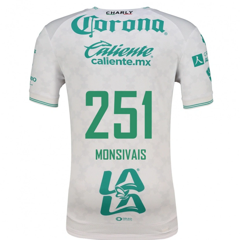Danxen Homem Camisola Giovani Monsivais #251 Verde Claro Branco Alternativa 2026/27 Camisa Brasil