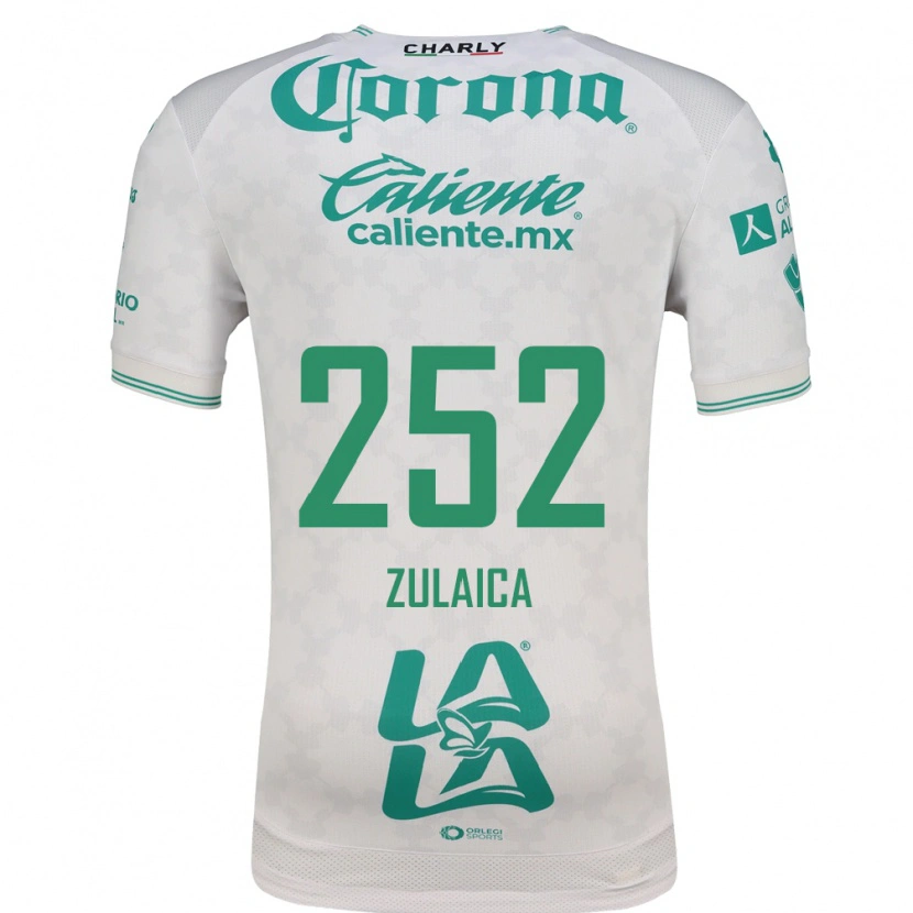 Danxen Homem Camisola José Zulaica #252 Verde Claro Branco Alternativa 2026/27 Camisa Brasil