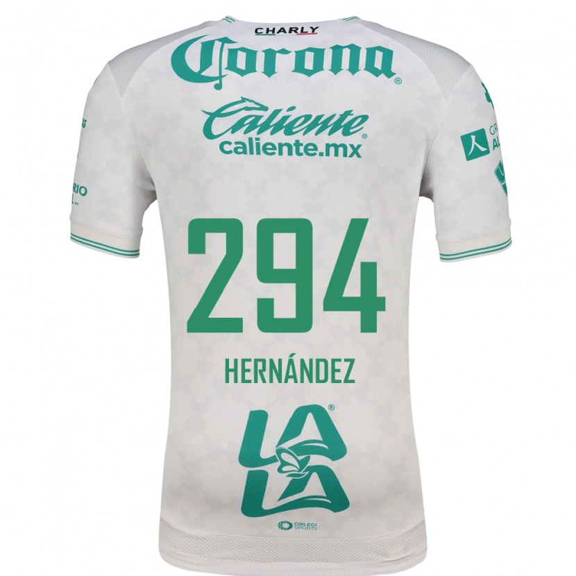 Danxen Homem Camisola Matías Hernández #294 Verde Claro Branco Alternativa 2026/27 Camisa Brasil