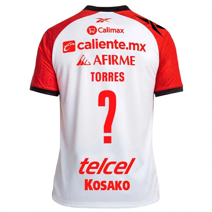 Danxen Homem Camisola Christopher Torres #0 Vermelho Branco Preto Alternativa 2026/27 Camisa Brasil