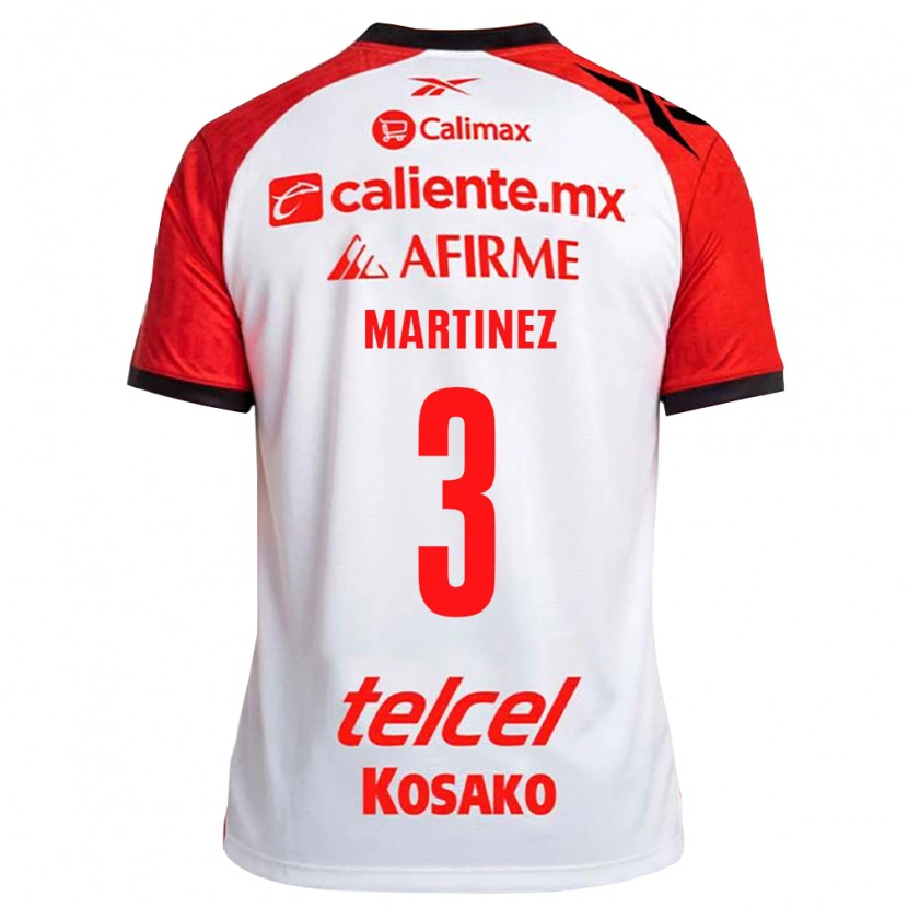 Danxen Homem Camisola Nathaly Martinez #3 Vermelho Branco Preto Alternativa 2026/27 Camisa Brasil