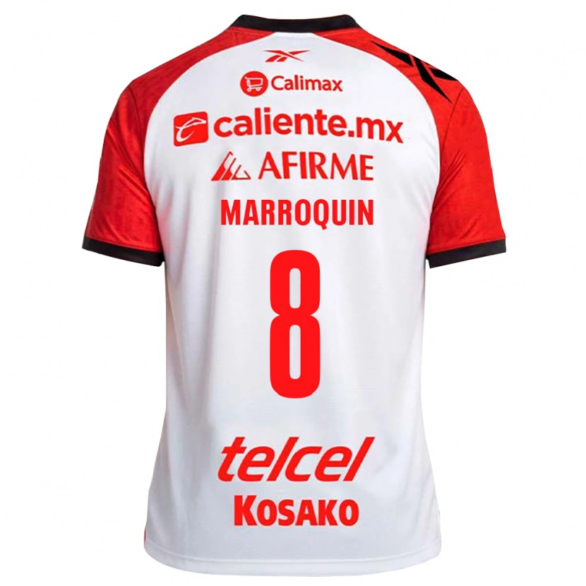 Danxen Homem Camisola Ammanda Marroquin #8 Vermelho Branco Preto Alternativa 2026/27 Camisa Brasil