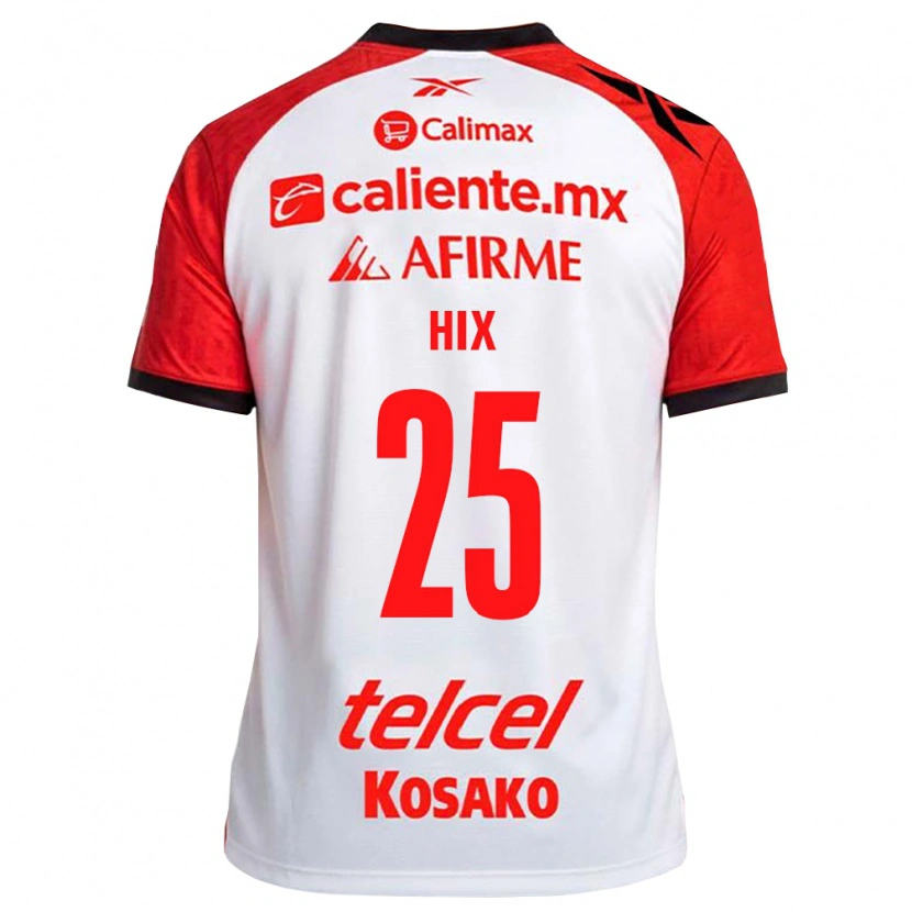 Danxen Homem Camisola Angelina Hix #25 Vermelho Branco Preto Alternativa 2026/27 Camisa Brasil