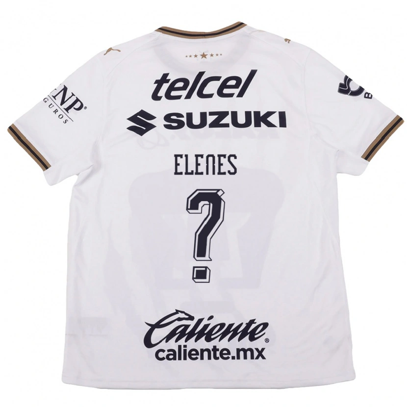 Danxen Homem Camisola Jesús Elenes #0 Branco Preto Marrom Alternativa 2026/27 Camisa Brasil