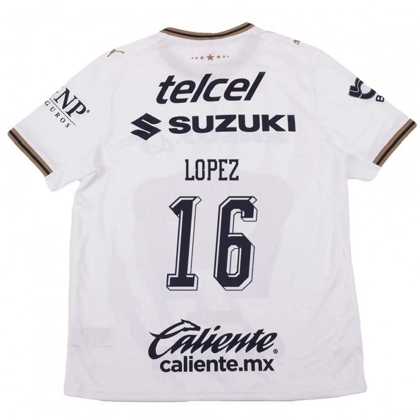 Danxen Homem Camisola Samantha Lopez #16 Branco Preto Marrom Alternativa 2026/27 Camisa Brasil