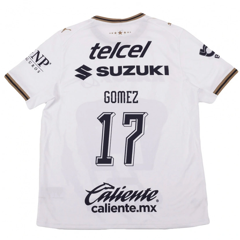 Danxen Homem Camisola Diana Gomez #17 Branco Preto Marrom Alternativa 2026/27 Camisa Brasil