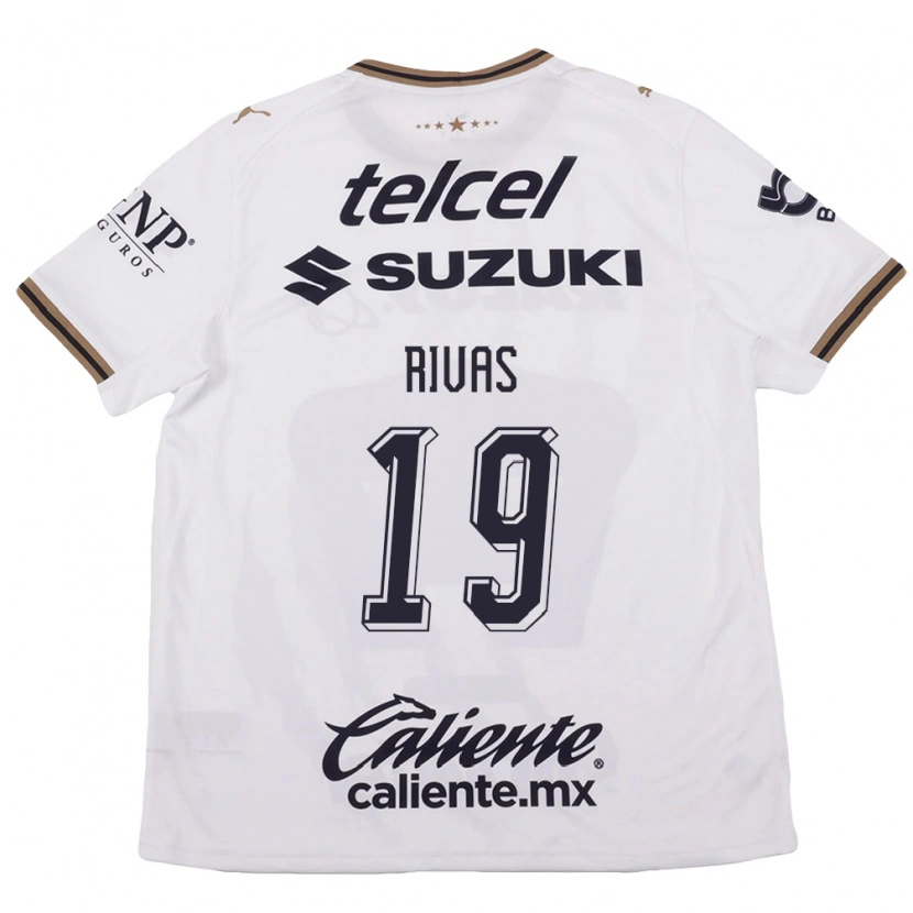 Danxen Homem Camisola Jesús Rivas #19 Branco Preto Marrom Alternativa 2026/27 Camisa Brasil