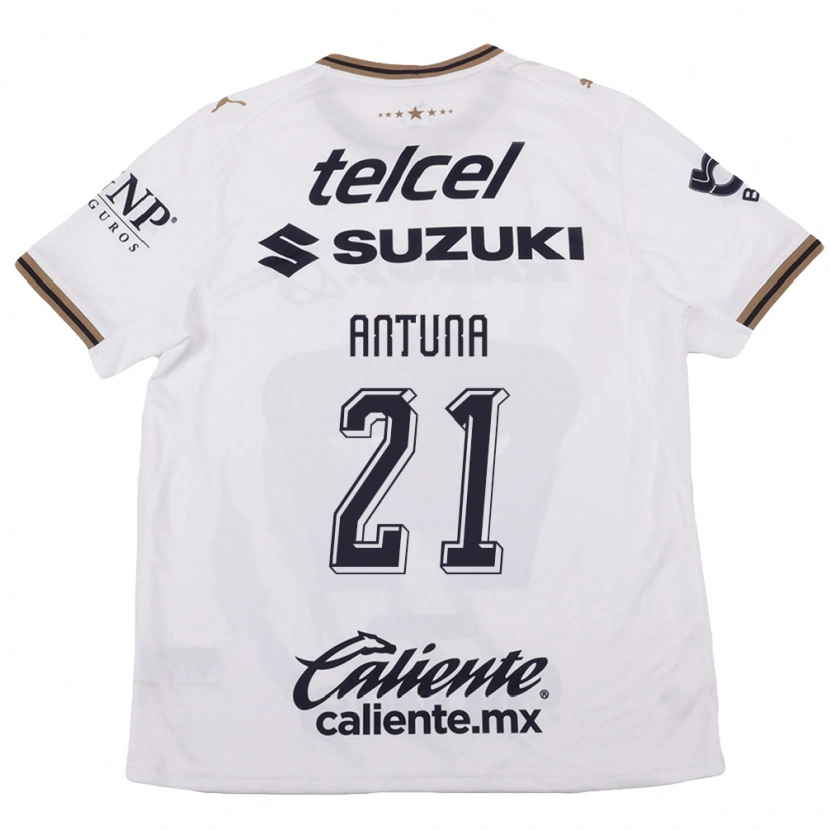 Danxen Homem Camisola Uriel Antuna #21 Branco Preto Marrom Alternativa 2026/27 Camisa Brasil