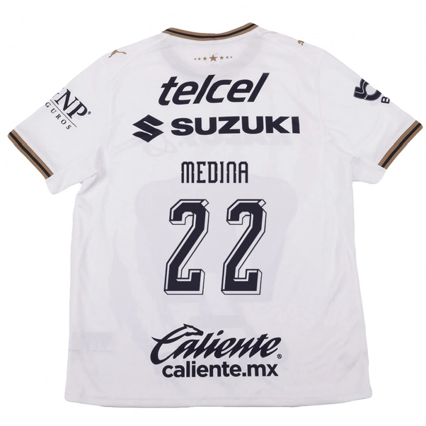 Danxen Homem Camisola Alan Medina #22 Branco Preto Marrom Alternativa 2026/27 Camisa Brasil