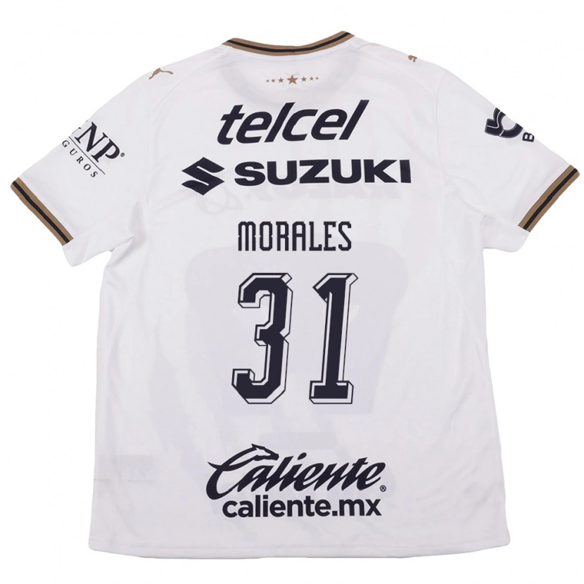 Danxen Homem Camisola Robert Morales #31 Branco Preto Marrom Alternativa 2026/27 Camisa Brasil