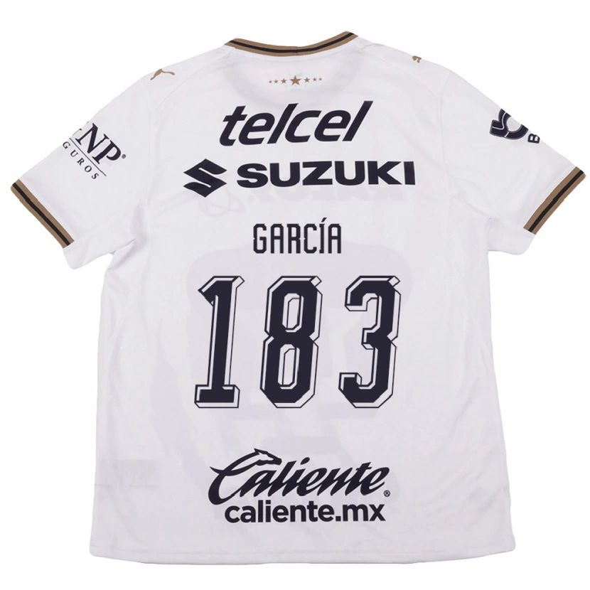 Danxen Homem Camisola Carlos García #183 Branco Preto Marrom Alternativa 2026/27 Camisa Brasil